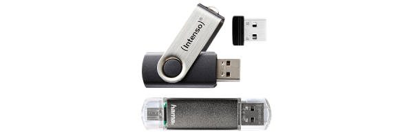 USB-Sticks/SD-Karten