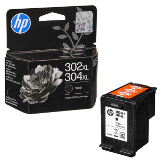 Original Druckerpatrone HP 304 XL Schwarz - B7RT9AE
