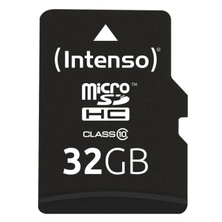 Intenso Speicherkarte 32 GB micro SD HC Card Class 10