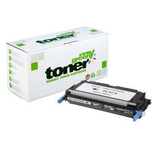 Alternative Tonerkartusche für HP 501A, Q6470A / C-EXV26, 1660B002, 711BK Schwarz - ca. 6000 Seiten