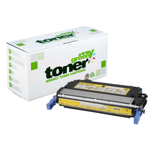 Alternative Tonerkartusche für HP 642A / CB402A Gelb - ca. 7500 Seiten
