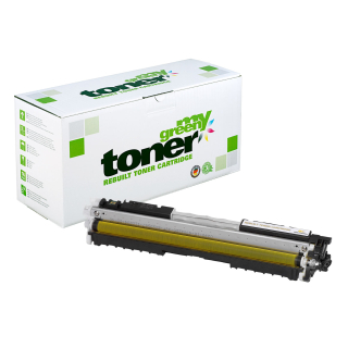 Alternative Tonerkartusche für HP 126A, CE312A / 729Y, 4367B002 Gelb - ca. 1000 Seiten