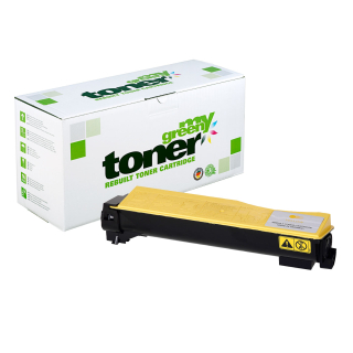 Alternative Tonerkartusche für Kyocera TK-540Y / 1T02HLAEU0 Gelb - ca. 4000 Seiten