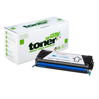 Alternative Tonerkartusche für Lexmark C734A1CG Cyan - ca. 6000 Seiten