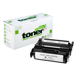 Alternative Tonerkartusche für Lexmark 0T650H21E, X651H21E / 593-11049 Schwarz - ca. 25000 Seiten