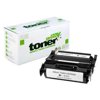 Alternative Tonerkartusche für Lexmark 0T654X21E, X654X21E / 593-11052 Schwarz - ca. 36000 Seiten