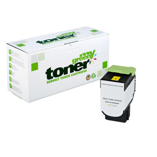 Alternative Tonerkartusche für Lexmark 71B20Y0 Gelb - ca. 2300 Seiten