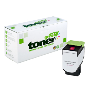 Alternative Tonerkartusche für Lexmark 71B2HM0 Magenta - ca. 3500 Seiten