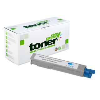 Alternative Tonerkartusche für Oki 43459331 Cyan - ca. 2500 Seiten
