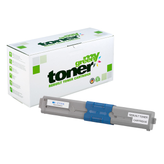 Alternative Tonerkartusche für Oki 44469724 Cyan - ca. 5000 Seiten