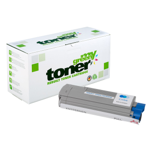 Alternative Tonerkartusche für Oki 46507507 Cyan - ca. 6000 Seiten