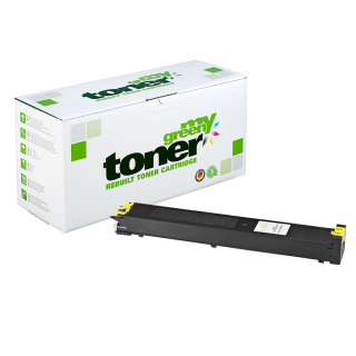Alternative Tonerkartusche für Sharp MX-31GTYA Gelb - ca. 15000 Seiten