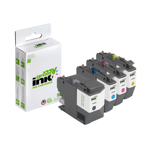 Alternative Tintenpatronen für Brother LC-3219XLVAL DR Set (BK+C+M+Y) - ca. 1x3.000, 3x1.500 Seiten