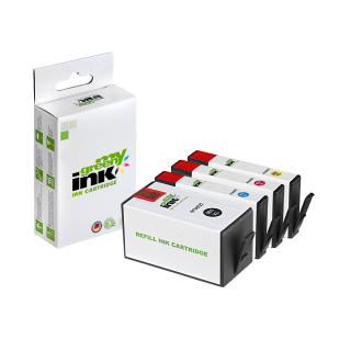 Alternative Tintenpatronen für HP 903XL / 3HZ51AE Set (BK+C+M+Y) - ca. 4x825 Seiten