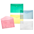 10 FolderSys Umlauftaschen farbsortiert glatt DIN A4