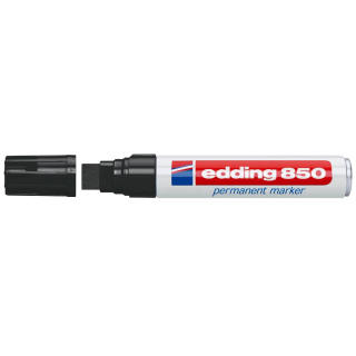 Permanentmarker edding 850 schwarz 5 - 16mm
