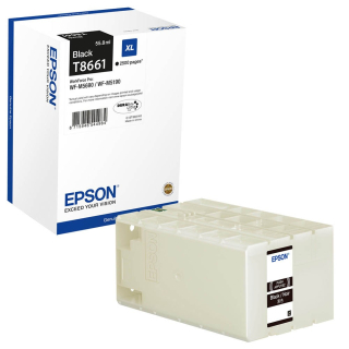 Original Druckerpatronen Epson T8661 XL schwarz