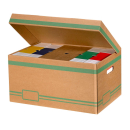 10 Archivcontainer Nature Box braun