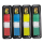 4x 35 Streifen Post-it® Index Mini Haftmarker farbsortiert im Spender