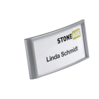 10 DURABLE Badge Classic Namensschilder magnetisch