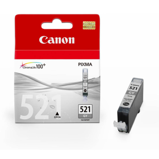 Original Druckerpatrone Canon CLI-521 GY Grau - 2937B001AA
