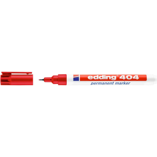 Permanentmarker Edding 404 Rot 0,75mm