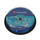 10er CD-R Spindel 52x, 700MB/80min Verbatim