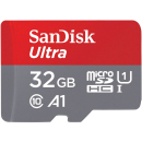 SanDisk Speicherkarte 32 GB Ultra microSD HC Card Class 10