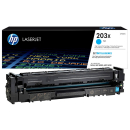 Original Toner HP CF541X (203X) cyan ca. 2500 Seiten