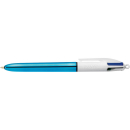 12 BIC 4-Farben-Kugelschreiber 4 Colours Shine farbsortiert