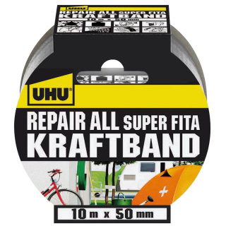 UHU Repair All Super Fita Gewebeband 50 mm x 10 m silberfarbend