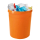 HAN Grip Papierkorb 18,0 l orange Kunststoff