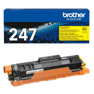 Original Toner brother TN-247Y gelb - ca. 2300 Seiten