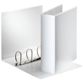 Esselte Präsentationsringbuch 4-Ringe weiß 8,5 cm DIN A4