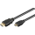 goobay HDMI A/Mini HDMI Kabel 3,0 m schwarz