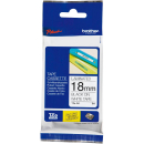P-Touch Schriftbandkassette TZE-241 (schwarz auf weiß, laminiert) 18mm