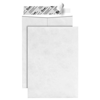 100 BONG Versandtaschen Tyvek® Pocket DIN C4 ohne Fenster weiß haftklebend