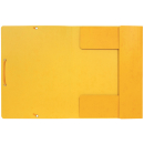 Postmappe gelb aus Pappe und Gummizug