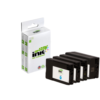 Alternative Tintenpatronen für HP 963 / 6ZC70AE Set (BK+C+M+Y) - ca. 1x1.000, 3x700 Seiten