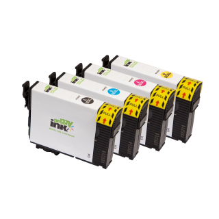 Alternative Tintenpatronen für Epson 503XL / C13T09R64010 Set (BK+C+M+Y) - ca. 1x550, 3x470 Seiten