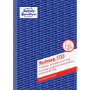 AVERY Zweckform Rechnung für Kleinunternehmer (ohne MwSt.-Ausweis) Formularbuch 1733