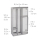 relaxdays Schreibtisch-Organizer silber Metall 5 Fächer 25,5 x 18,0 x 10,5 cm