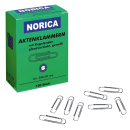 ALCO Aktenklammern NORICA 50mm silber galvanisiert, 100 St.