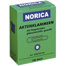 ALCO Aktenklammern NORICA 50mm silber galvanisiert, 100 St.