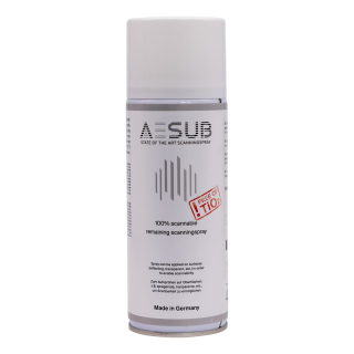 AESUB White Scanspray 400 ml für 3D-Scanner