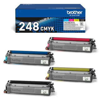 brother TN-248VAL schwarz, cyan, magenta, gelb Toner, 4er-Set