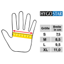 HYGOSTAR nitril Einmalhandschuhe SAFE LIGHT blau...