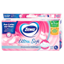 Zewa Toilettenpapier Ultra Soft 4-lagig, 8 Rollen
