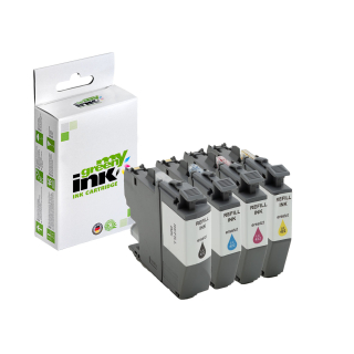 Alternative Tintenpatronen für Brother LC-422VAL Set (BK+C+M+Y) - ca. 4x550 Seiten