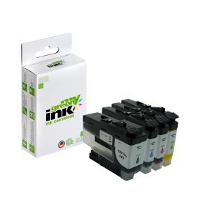 Alternative Tintenpatronen für Brother LC-3237VAL Set (BK+C+M+Y) - ca. 1x3.000, 3x1.500 Seiten